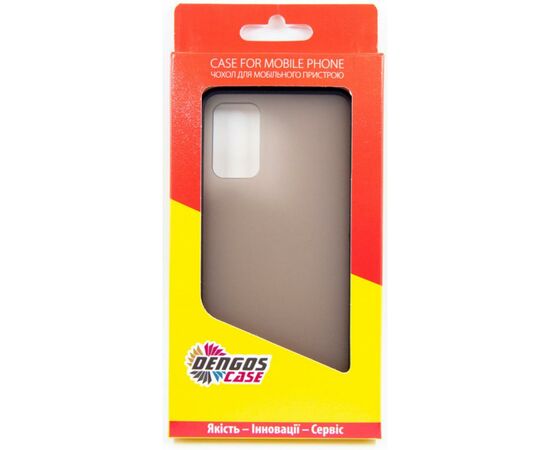 Чехол для моб. телефона Dengos Matt Samsung Galaxy A02s (A025), black (DG-TPU-MATT-65), изображение 4