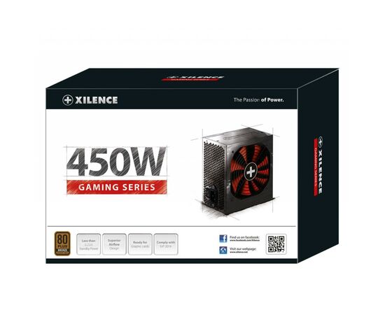 Блок питания Xilence 450W (XP450R10), изображение 4 Блок питания Xilence 450W (XP450R10), изображение 4