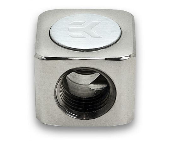 Фитинг для СВО Ekwb EK-AF T-Splitter 3F G1/4 - Black Nickel (3831109847091), изображение 4 Фитинг для СВО Ekwb EK-AF T-Splitter 3F G1/4 - Black Nickel (3831109847091), изображение 4