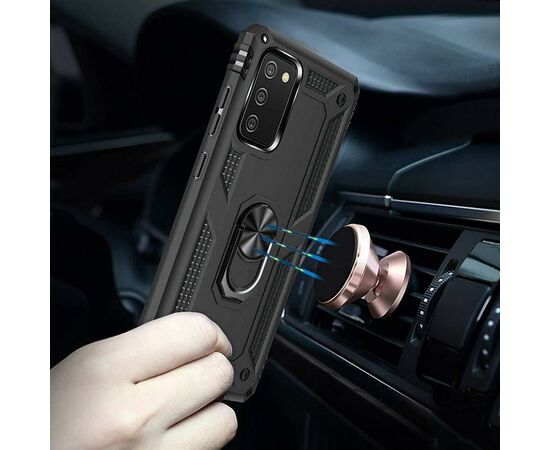 Чохол до моб. телефона BeCover Military Samsung Galaxy A02s SM-A025 Black (706012), зображення 3 Чохол до моб. телефона BeCover Military Samsung Galaxy A02s SM-A025 Black (706012), зображення 3