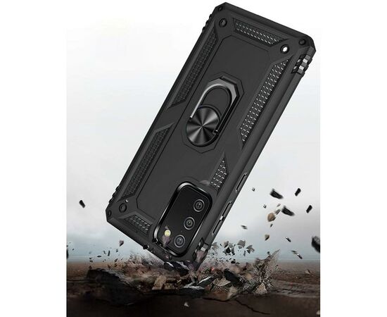 Чохол до моб. телефона BeCover Military Samsung Galaxy A02s SM-A025 Black (706012), зображення 5 Чохол до моб. телефона BeCover Military Samsung Galaxy A02s SM-A025 Black (706012), зображення 5