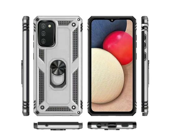 Чехол для моб. телефона BeCover Military Samsung Galaxy A02s SM-A025/A03s SM-A037/M02s SM-M025 Silver (706015), изображение 2 Чехол для моб. телефона BeCover Military Samsung Galaxy A02s SM-A025/A03s SM-A037/M02s SM-M025 Silver (706015), изображение 2