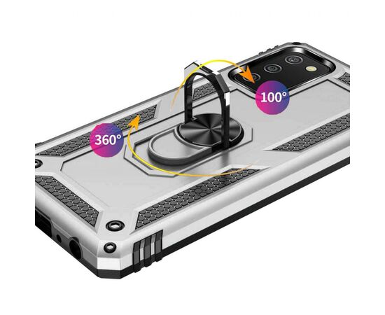 Чехол для моб. телефона BeCover Military Samsung Galaxy A02s SM-A025/A03s SM-A037/M02s SM-M025 Silver (706015), изображение 3 Чехол для моб. телефона BeCover Military Samsung Galaxy A02s SM-A025/A03s SM-A037/M02s SM-M025 Silver (706015), изображение 3