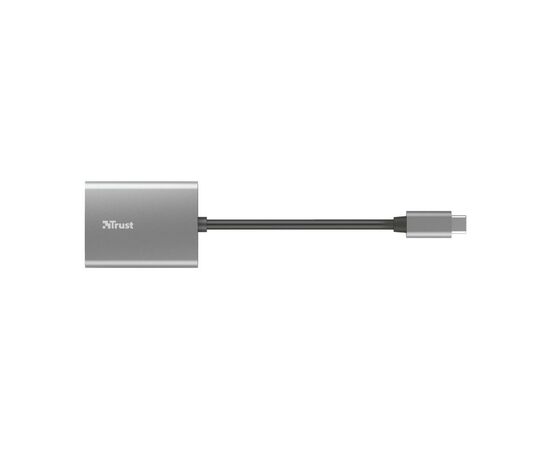 Считыватель флеш-карт Trust DALYX FAST USB-C ALUMINIUM (24136_TRUST), изображение 2 Считыватель флеш-карт Trust DALYX FAST USB-C ALUMINIUM (24136_TRUST), изображение 2