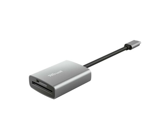 Считыватель флеш-карт Trust DALYX FAST USB-C ALUMINIUM (24136_TRUST), изображение 3 Считыватель флеш-карт Trust DALYX FAST USB-C ALUMINIUM (24136_TRUST), изображение 3