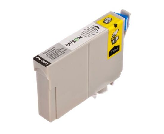 Картридж Patron EPSON R265/285/360,RX560/585/685,P50,PX650 BLACK (T0801) (PN-0801), зображення 4 Картридж Patron EPSON R265/285/360,RX560/585/685,P50,PX650 BLACK (T0801) (PN-0801), зображення 4