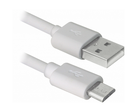 Дата кабель USB08-10BH USB - Micro USB, white, 3m Defender (87468)