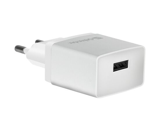 Зарядное устройство Defender EPA-10 white, 1xUSB, 5V / 2.1A (83549), изображение 2 Зарядное устройство Defender EPA-10 white, 1xUSB, 5V / 2.1A (83549), изображение 2