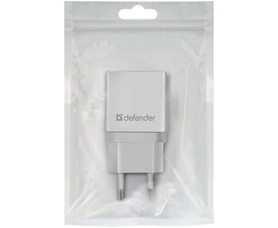 Зарядное устройство Defender EPA-10 white, 1xUSB, 5V / 2.1A (83549), изображение 3 Зарядное устройство Defender EPA-10 white, 1xUSB, 5V / 2.1A (83549), изображение 3