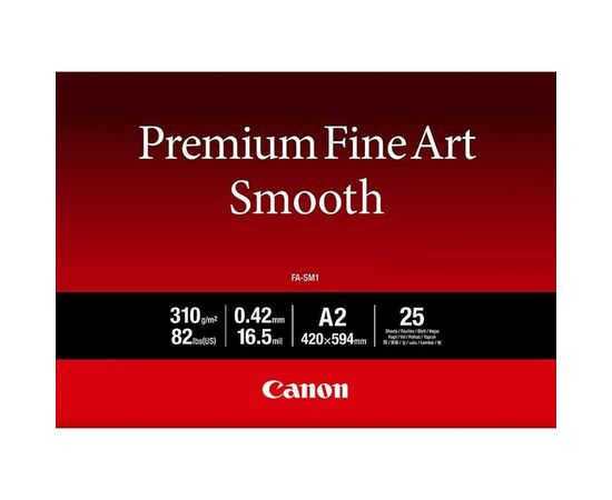 Фотобумага Canon A2 Premium Fine Art Paper Smooth, 25с. (1711C006)