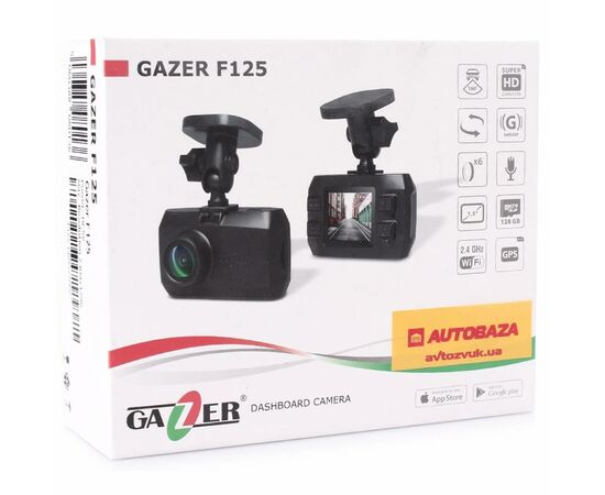 Видеорегистратор Gazer F125 (3694553), изображение 6 Видеорегистратор Gazer F125 (3694553), изображение 6
