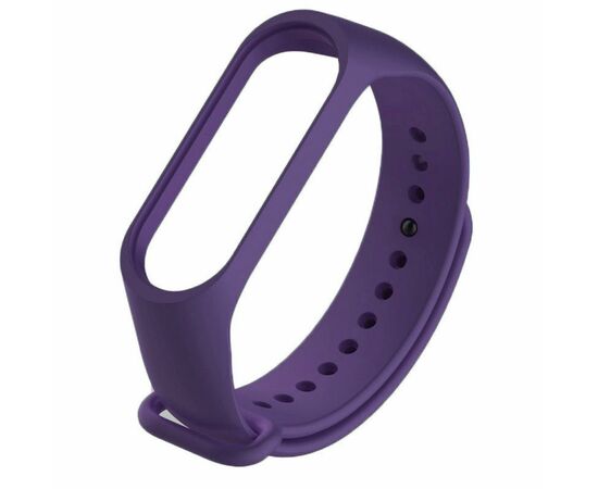 Ремешок для фитнес браслета BeCover Silicone для Xiaomi Mi Band 3/4 Purple (704129), изображение 3