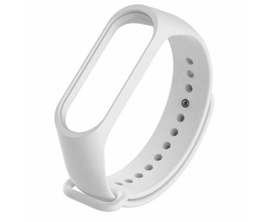 Ремешок для фитнес браслета BeCover Silicone для Xiaomi Mi Band 3/4 White (704650), изображение 2 Ремешок для фитнес браслета BeCover Silicone для Xiaomi Mi Band 3/4 White (704650), изображение 2