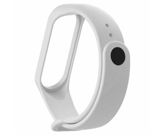 Ремешок для фитнес браслета BeCover Silicone для Xiaomi Mi Band 3/4 White (704650), изображение 3 Ремешок для фитнес браслета BeCover Silicone для Xiaomi Mi Band 3/4 White (704650), изображение 3
