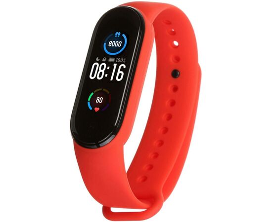 Ремешок для фитнес браслета Armorstandart для Xiaomi Mi Band 5 Red (ARM57005), изображение 2 Ремешок для фитнес браслета Armorstandart для Xiaomi Mi Band 5 Red (ARM57005), изображение 2