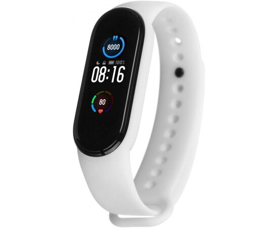 Ремешок для фитнес браслета Armorstandart для Xiaomi Mi Band 5 White (ARM56998), изображение 2
