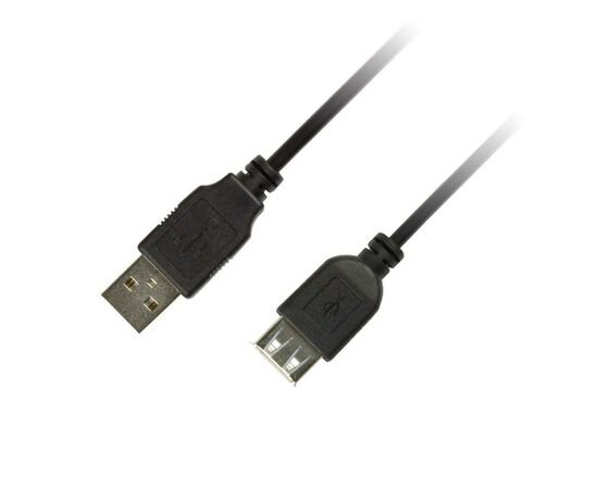 Дата кабель USB 2.0 AM/AF 1.8m Piko (1283126474125)