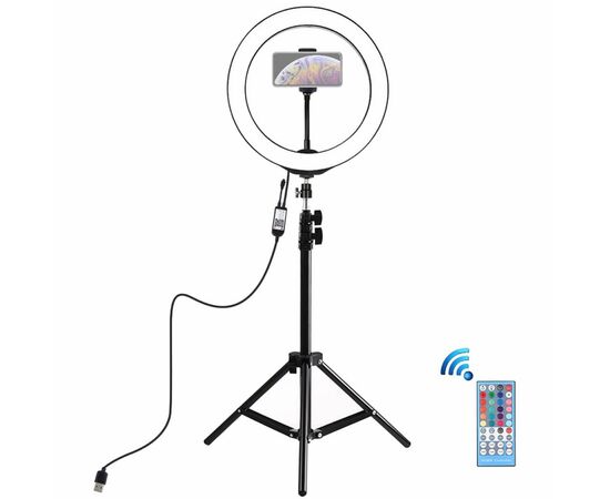 Набор блогера Puluz Ring USB LED lamp PKT3043 10" + tripod 1.1 м (PKT3043)