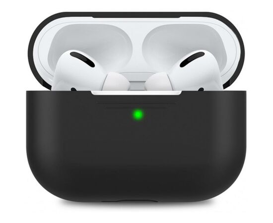 Чехол для наушников MakeFuture Apple AirPods Pro Silicone Black (MCL-AAPBK)