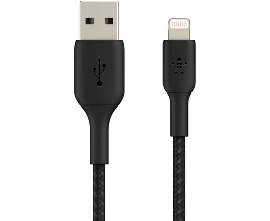 Дата кабель USB 2.0 AM to Lightning 2.0m Belkin (CAA002BT2MBK)