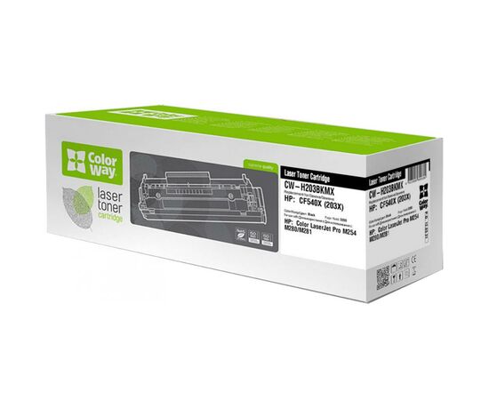 Картридж ColorWay HP CF540X, CLJ M280/M281/M254 Black (CW-H203BKMX)