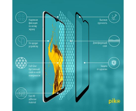 Стекло защитное Piko Full Glue Samsung A02 (1283126509452), изображение 3 Стекло защитное Piko Full Glue Samsung A02 (1283126509452), изображение 3