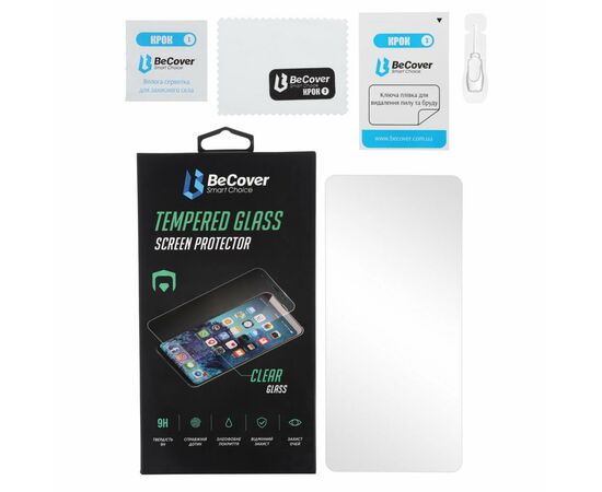 Стекло защитное BeCover Samsung Galaxy A02 SM-A022 / M02 SM-M022 Clear (705595), изображение 3 Стекло защитное BeCover Samsung Galaxy A02 SM-A022 / M02 SM-M022 Clear (705595), изображение 3