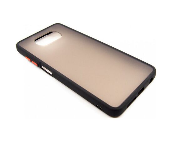 Чехол для моб. телефона Dengos Matt POCO X3, black (DG-TPU-MATT-68), изображение 2 Чехол для моб. телефона Dengos Matt POCO X3, black (DG-TPU-MATT-68), изображение 2