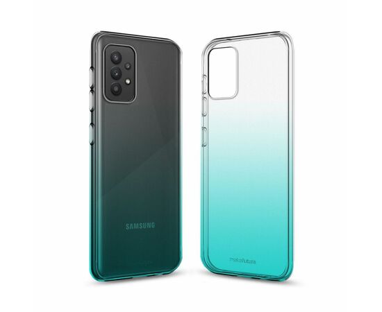 Чехол для моб. телефона MakeFuture Samsung A52 Gradient (Clear TPU) Azure (MCG-SA52AZ)