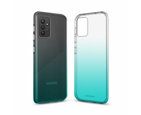 Чехол для моб. телефона MakeFuture Samsung A72 Gradient (Clear TPU) Azure (MCG-SA72AZ)