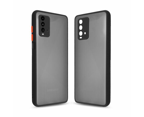Чехол для моб. телефона MakeFuture Xiaomi Redmi 9T Frame (Matte PC+TPU) Black (MCMF-XR9TBK)