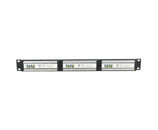 Патч-панель Ritar 19" 24 порта UTP cat.5e с менеджментом кабеля (07514), зображення 2 Патч-панель Ritar 19" 24 порта UTP cat.5e с менеджментом кабеля (07514), зображення 2