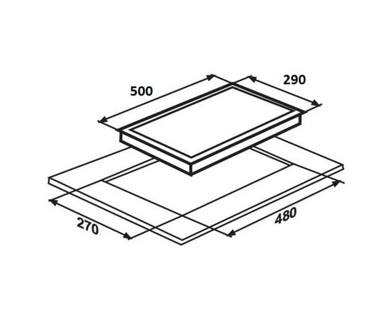 Варочная поверхность Interline HGS 534 FGK XA (HGS534FGKXA), изображение 3