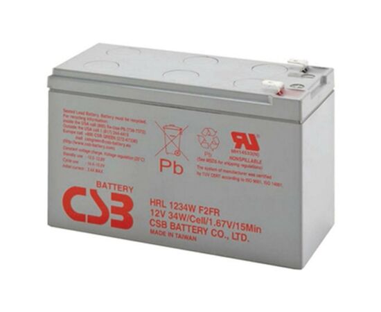 Батарея до ДБЖ CSB 12В 9Ач (HRL1234WF2FR) (HRL1234WF2FR)