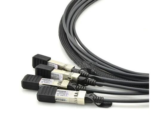 Оптический патчкорд Alistar QSFP to 4*SFP+ 40G Directly-attached Copper Cable 3M (DAC-QSFP-4SFP+-3M), изображение 3 Оптический патчкорд Alistar QSFP to 4*SFP+ 40G Directly-attached Copper Cable 3M (DAC-QSFP-4SFP+-3M), изображение 3