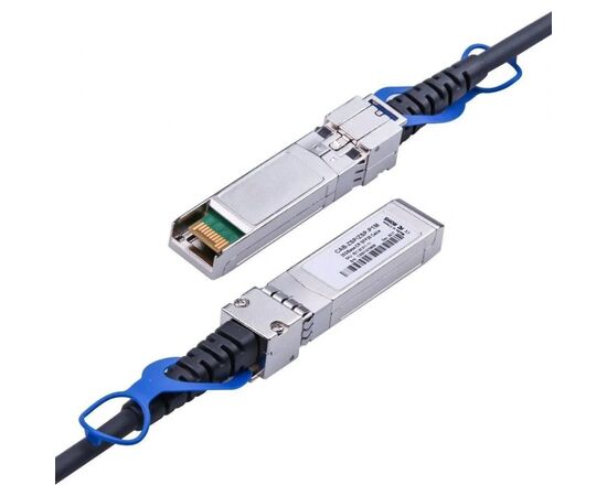 Оптический патчкорд Alistar SFP28 to SFP28 25G Directly-attached Copper Cable 1M (DAC-SFP28-1M), изображение 5 Оптический патчкорд Alistar SFP28 to SFP28 25G Directly-attached Copper Cable 1M (DAC-SFP28-1M), изображение 5