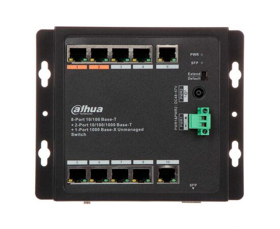 Комутатор мережевий Dahua DH-PFS3111-8ET-96-F