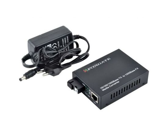 Медіаконвертер EC-Q-1G-1SM-1550nm-20 FoxGate, зображення 5 Медіаконвертер EC-Q-1G-1SM-1550nm-20 FoxGate, зображення 5