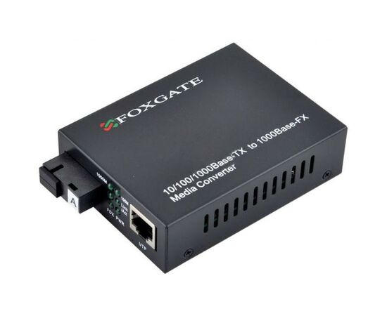 Медіаконвертер EC-Q-1G-1SM-1550nm-20 FoxGate