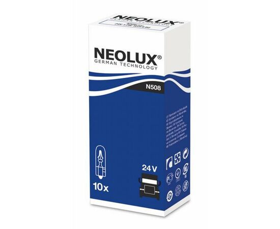 Автолампа Neolux Автолампа 1.2W (N508), изображение 2 Автолампа Neolux Автолампа 1.2W (N508), изображение 2