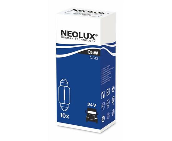 Автолампа Neolux 5W (N242), изображение 2 Автолампа Neolux 5W (N242), изображение 2