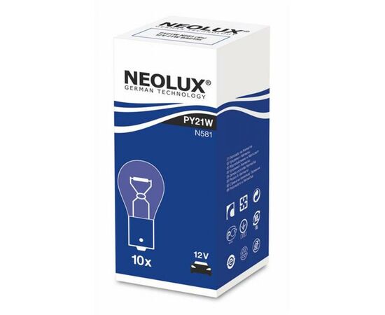 Автолампа Neolux 21W (N581), изображение 2 Автолампа Neolux 21W (N581), изображение 2