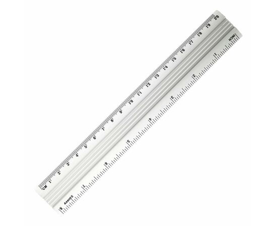 Линейка Axent алюминиевая, 20 см (7420-A)