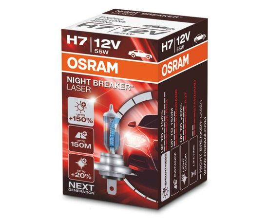 Автолампа Osram галогенова 55W (64210NL), изображение 2 Автолампа Osram галогенова 55W (64210NL), изображение 2