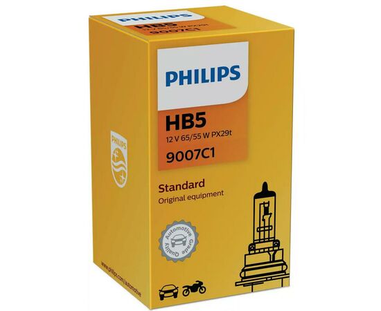Автолампа Philips галогенова 65/55W (9007C1), изображение 2 Автолампа Philips галогенова 65/55W (9007C1), изображение 2