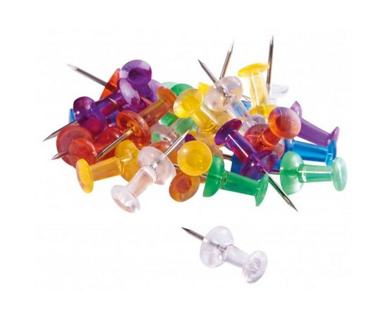 Кнопки Magnetoplan Pins Memo-holder Assorted Set, 50 шт (111165350)