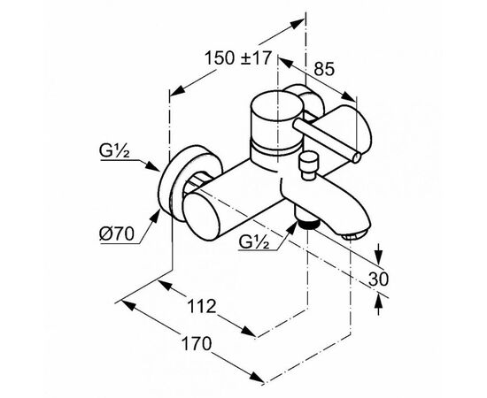 Смеситель KLUDI BOZZ (386913976), изображение 2