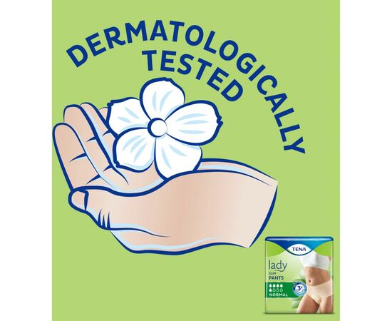 Подгузники для взрослых Tena Трусики для женщин Lady Slim Pants Normal Medium 8 шт (7322541226842), изображение 7 Подгузники для взрослых Tena Трусики для женщин Lady Slim Pants Normal Medium 8 шт (7322541226842), изображение 7