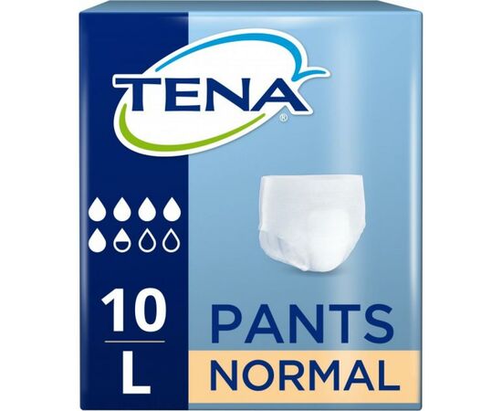 Подгузники для взрослых Tena Pants Large трусики 10шт (7322541150994), изображение 2 Подгузники для взрослых Tena Pants Large трусики 10шт (7322541150994), изображение 2