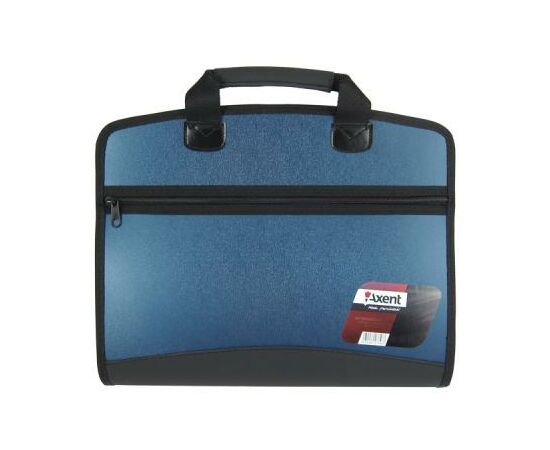 Папка - портфель Axent А4, 4 compartments, blue metallic (1621-12-А)